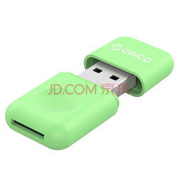 Orico奧?？艭RS12 USB3.0 TF卡讀卡器 小巧綠色，高性價比之選